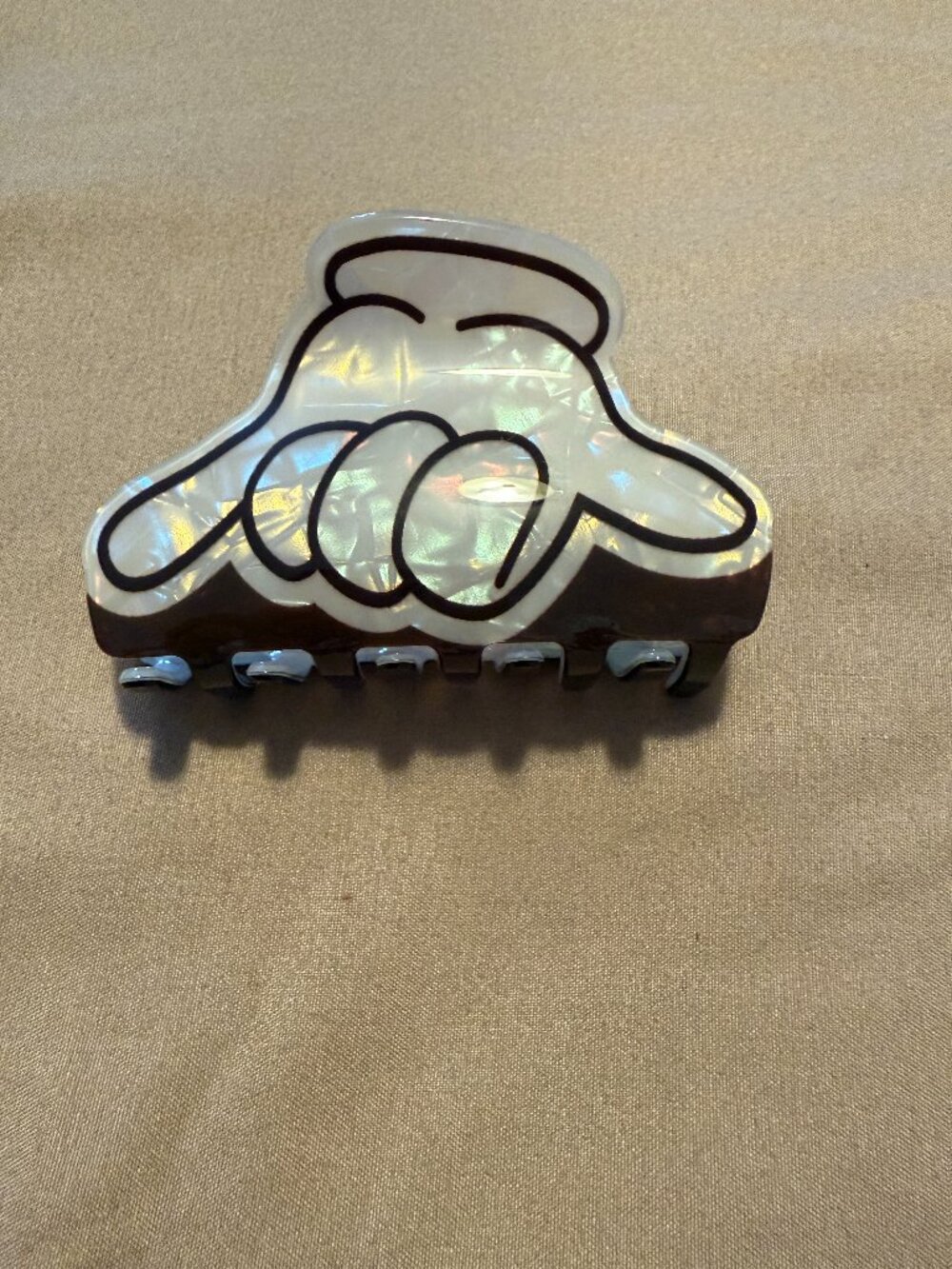 Mickey Shaka Claw Clip Hair Accessory